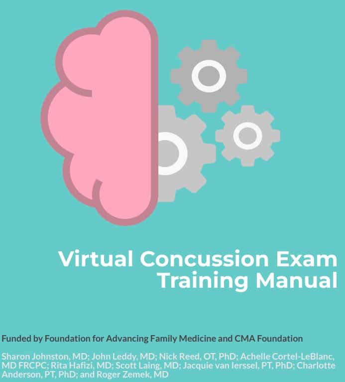 Virtual Concussion Exam Training Manual