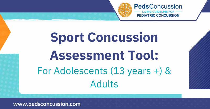 Sport Concussion Assessment Tool